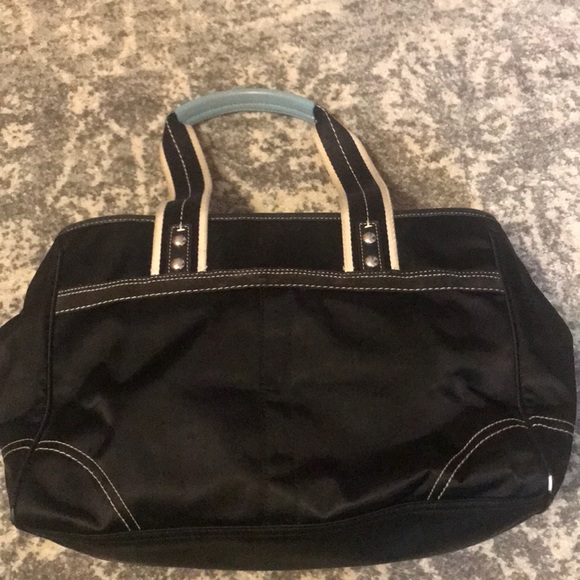 Black Nylon Coach Bag! - Picture 4 of 8